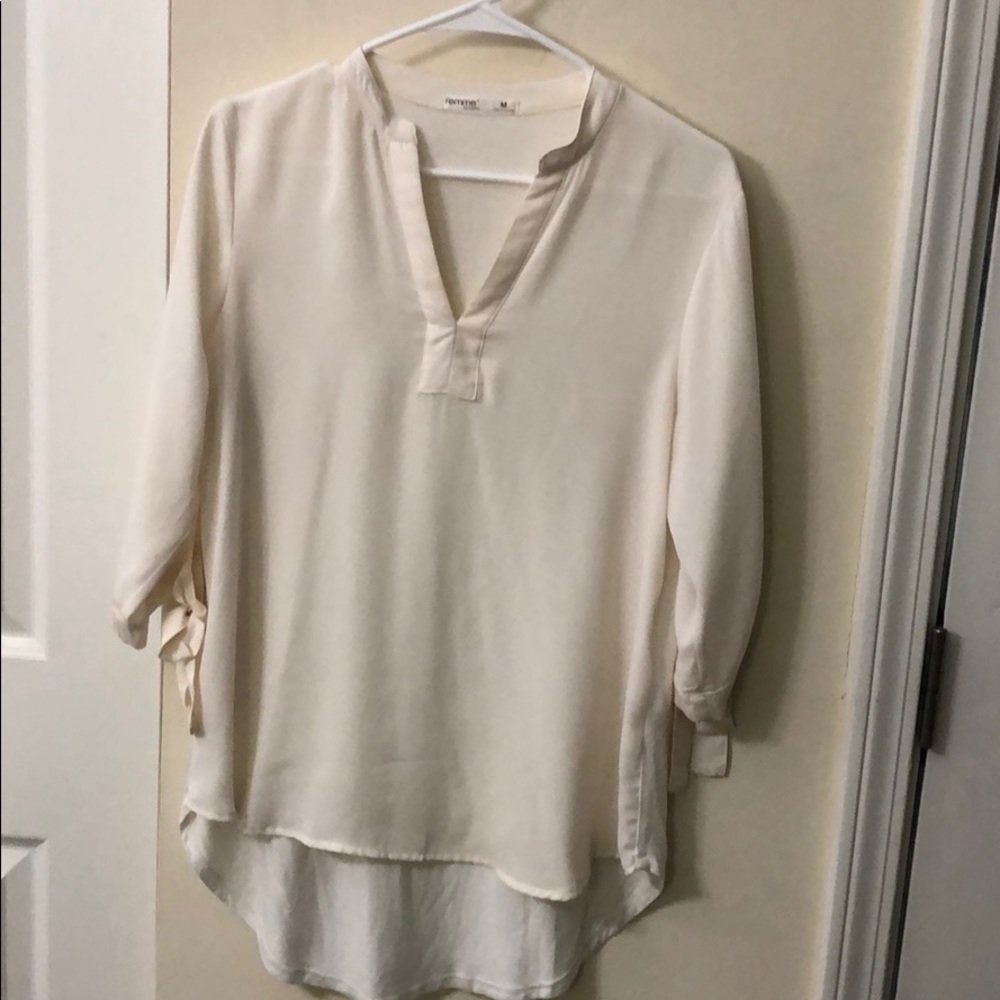Cream color blouse